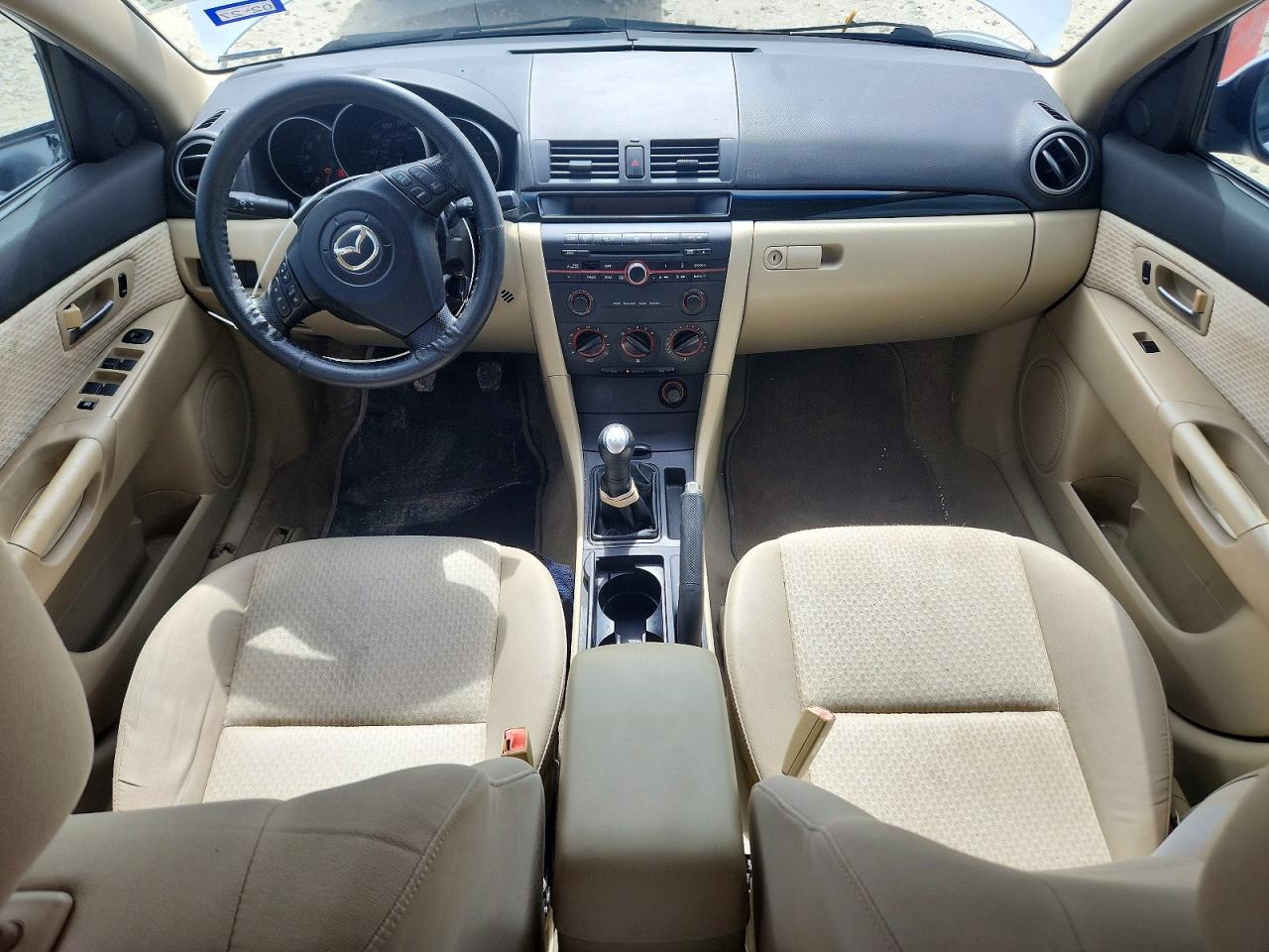 2004 Mazda 3 I White vin: JM1BK12F141130136