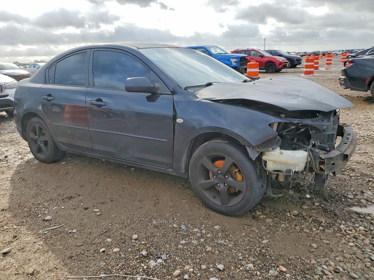 2005 Mazda 3 I Black vin: JM1BK12F151341211