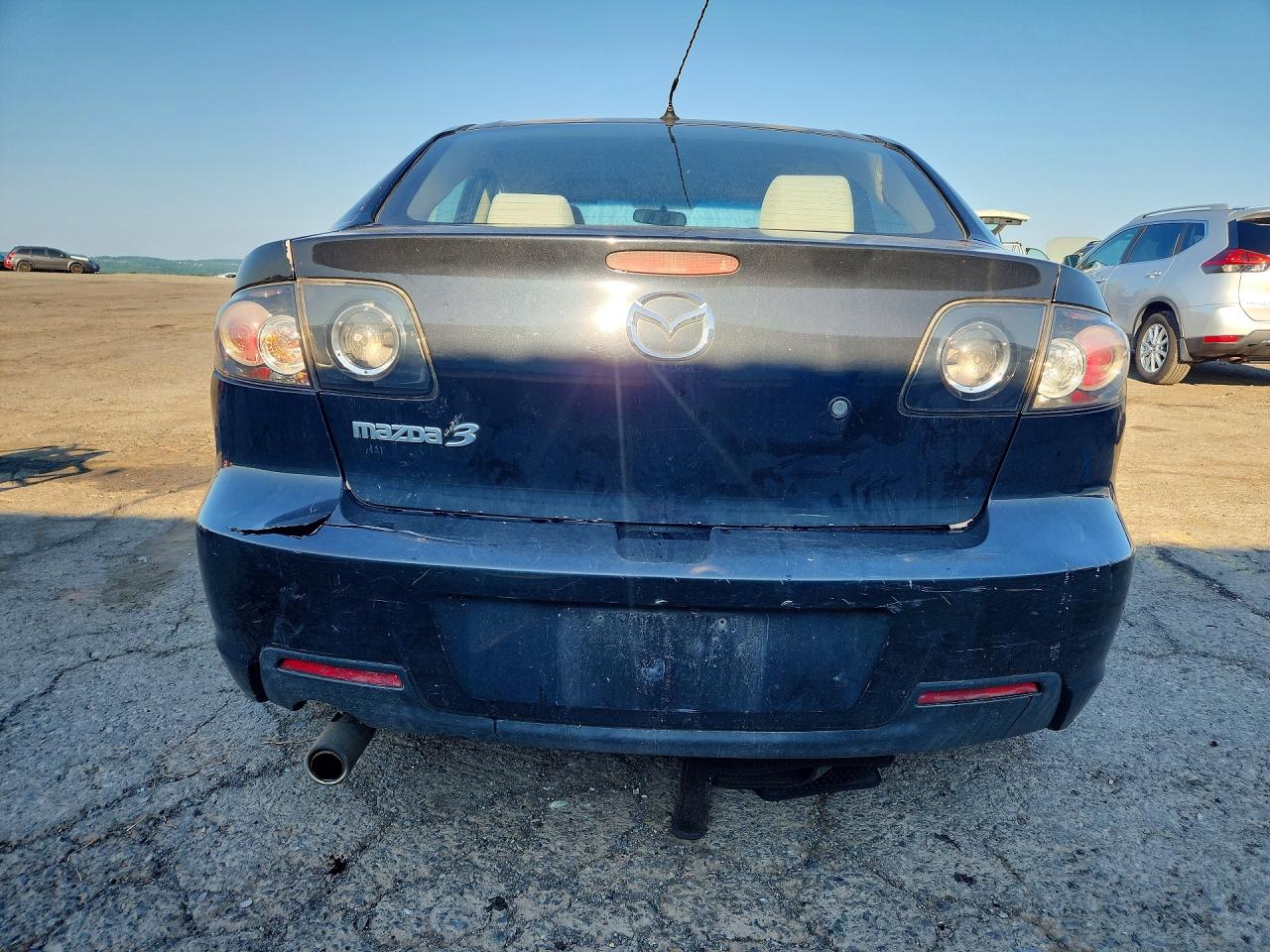2007 Mazda 3 I Черный vin: JM1BK12F171659963