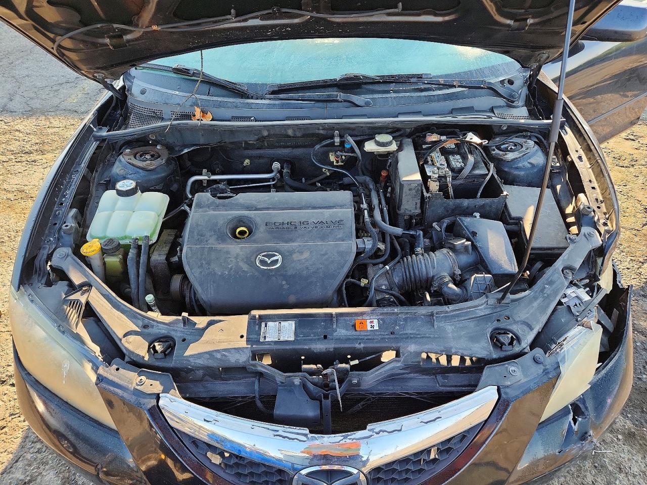 2007 Mazda 3 I Черный vin: JM1BK12F171659963