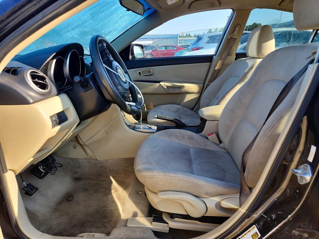 2007 Mazda 3 I Черный vin: JM1BK12F171659963