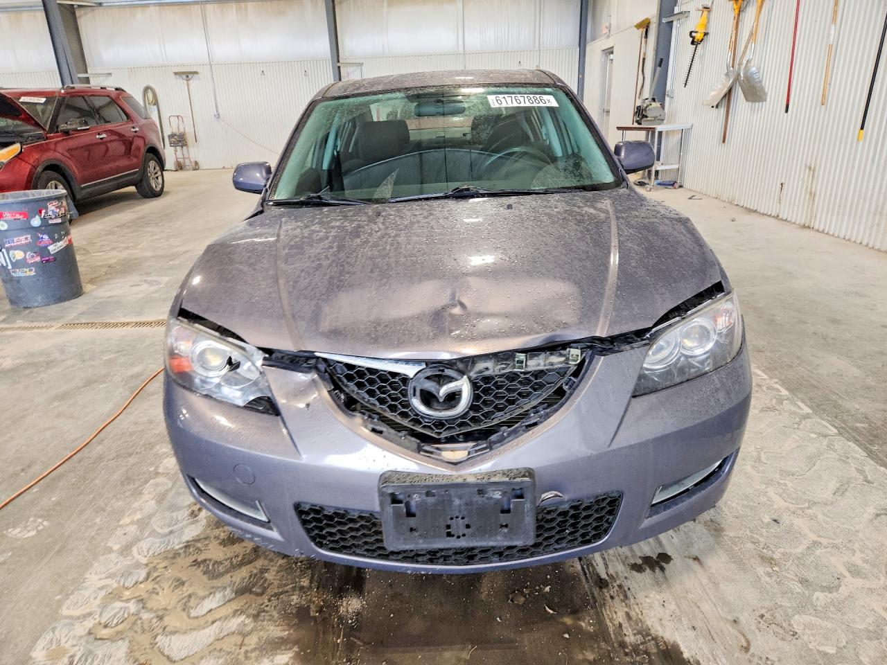 2007 Mazda 3 I Gray vin: JM1BK12F171684460