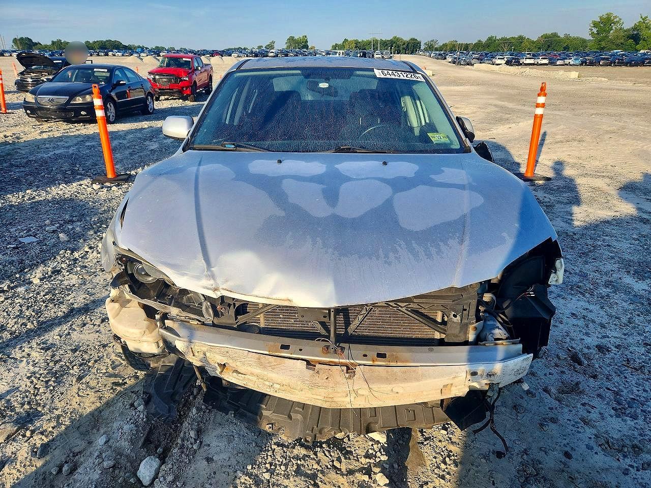 2007 Mazda 3 I Серебряный vin: JM1BK12F171713326