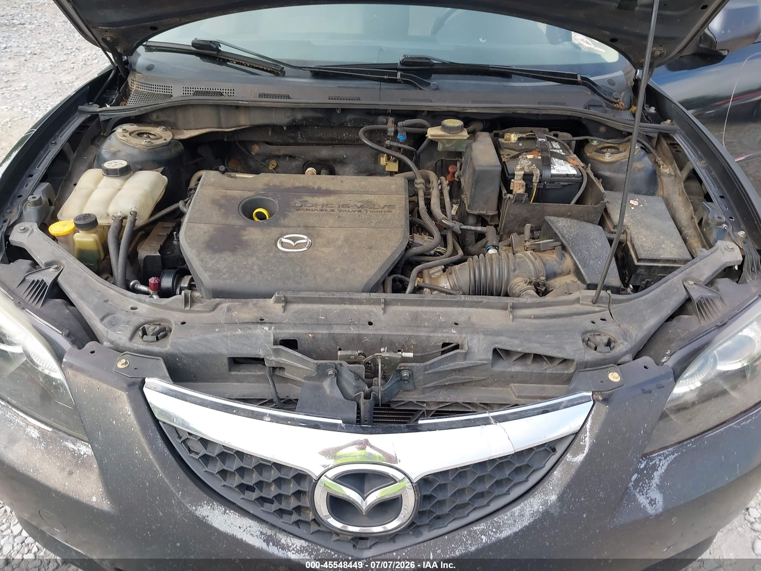 2006 Mazda Mazda3 I Touring Black vin: JM1BK12F261450438