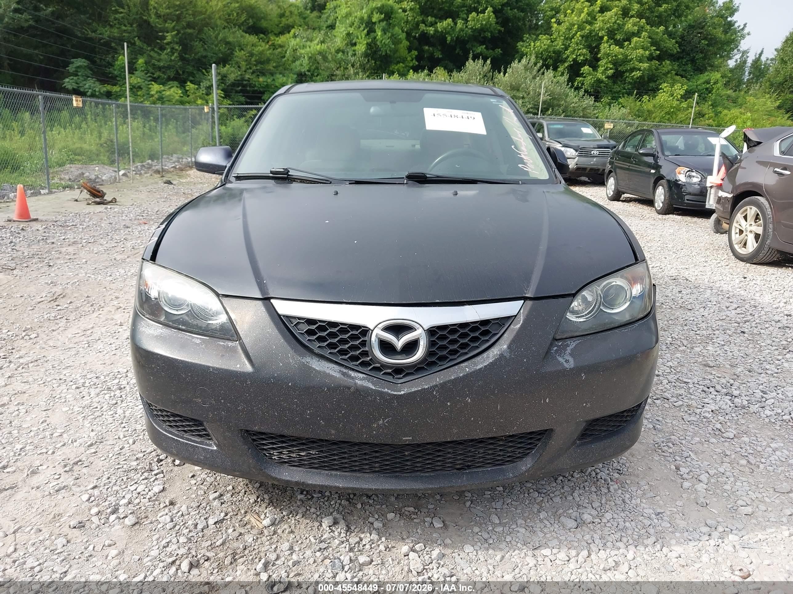 2006 Mazda Mazda3 I Touring Black vin: JM1BK12F261450438