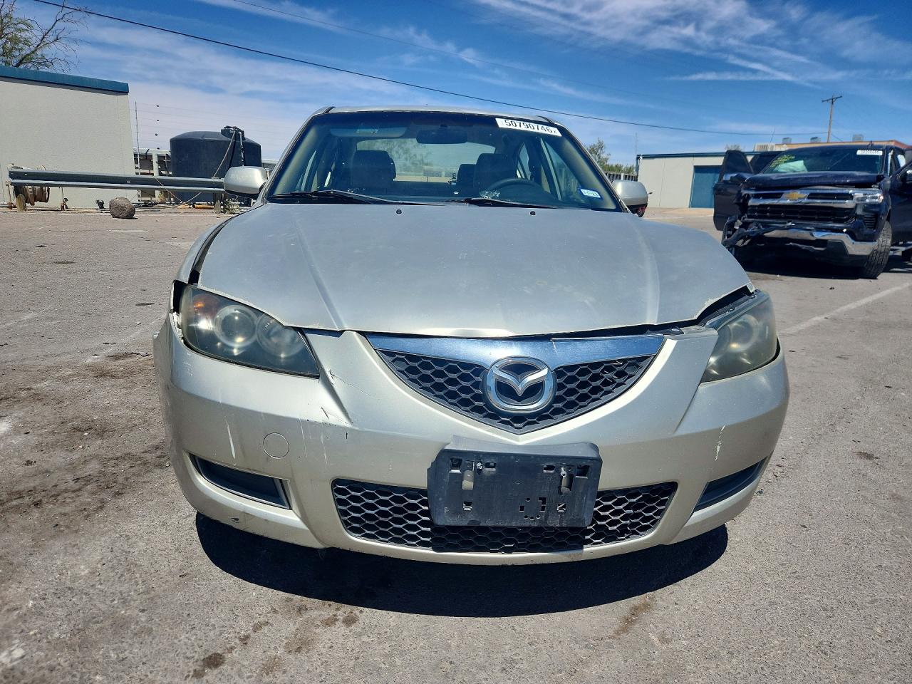 2008 Mazda 3 I Tan vin: JM1BK12F281845092