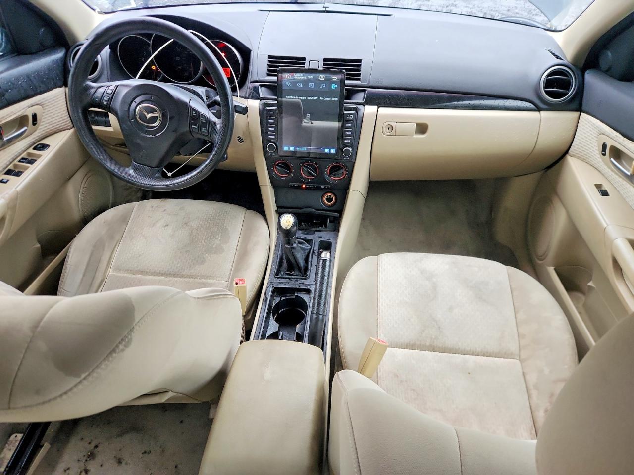 2004 Mazda 3 I Green vin: JM1BK12F341134253