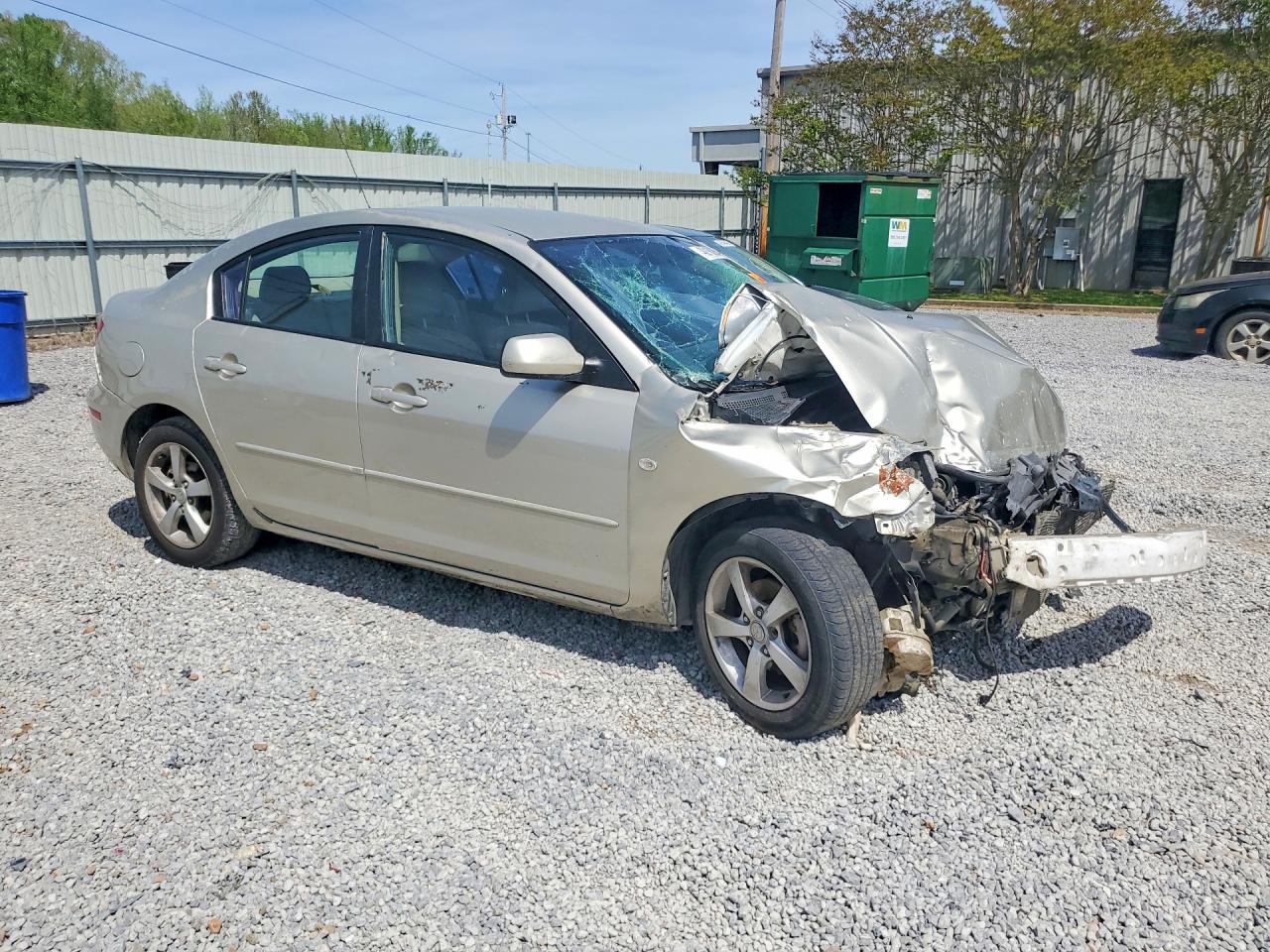 2004 Mazda 3 I Желто-коричневый vin: JM1BK12F341154695
