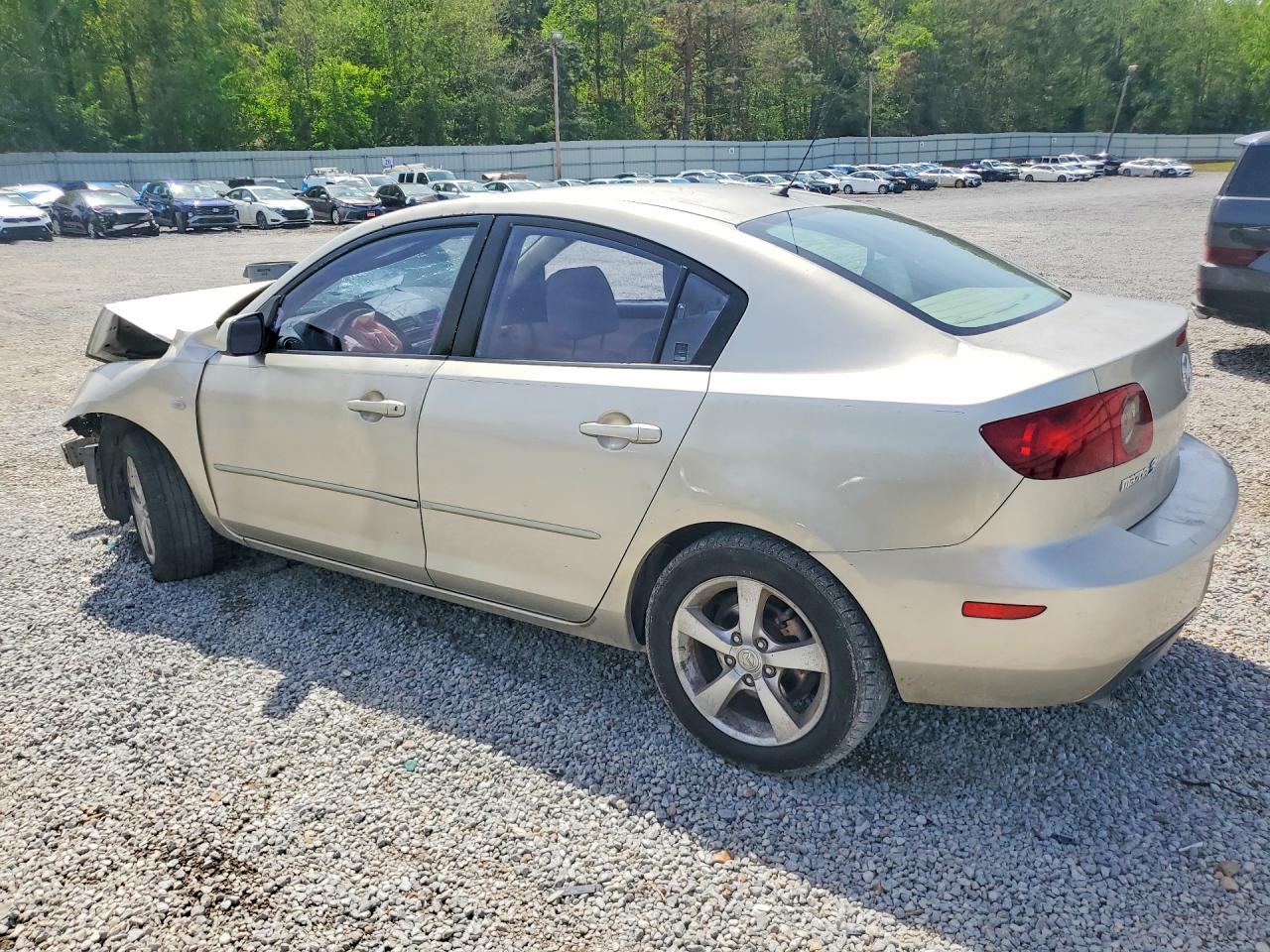 2004 Mazda 3 I Желто-коричневый vin: JM1BK12F341154695