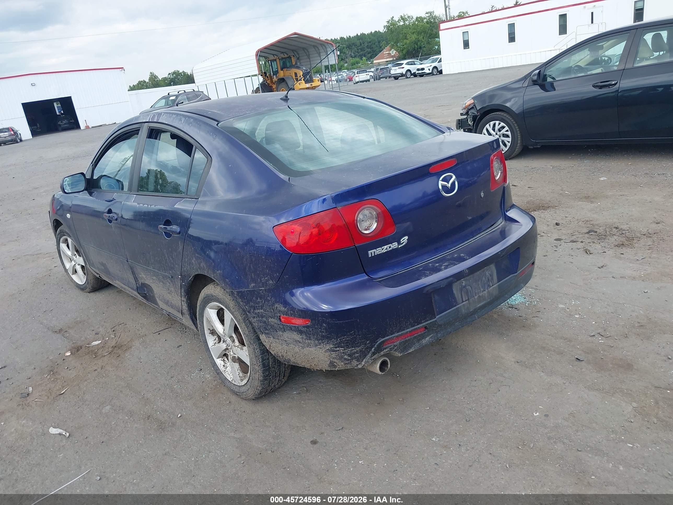 2006 Mazda Mazda3 I Touring Blue vin: JM1BK12F361481116
