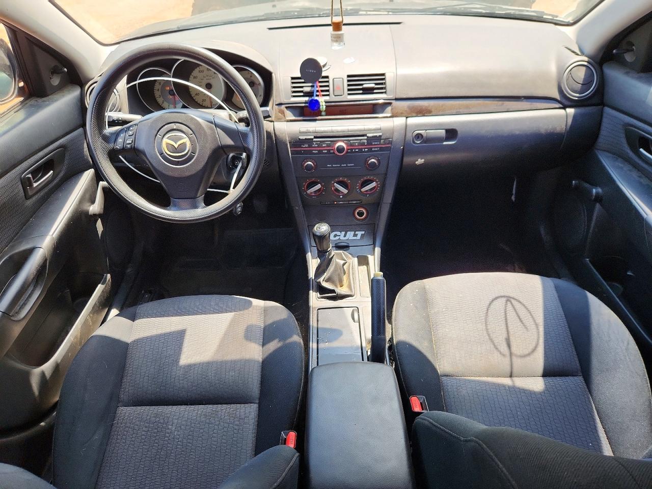 2007 Mazda 3 I Black vin: JM1BK12F371692186