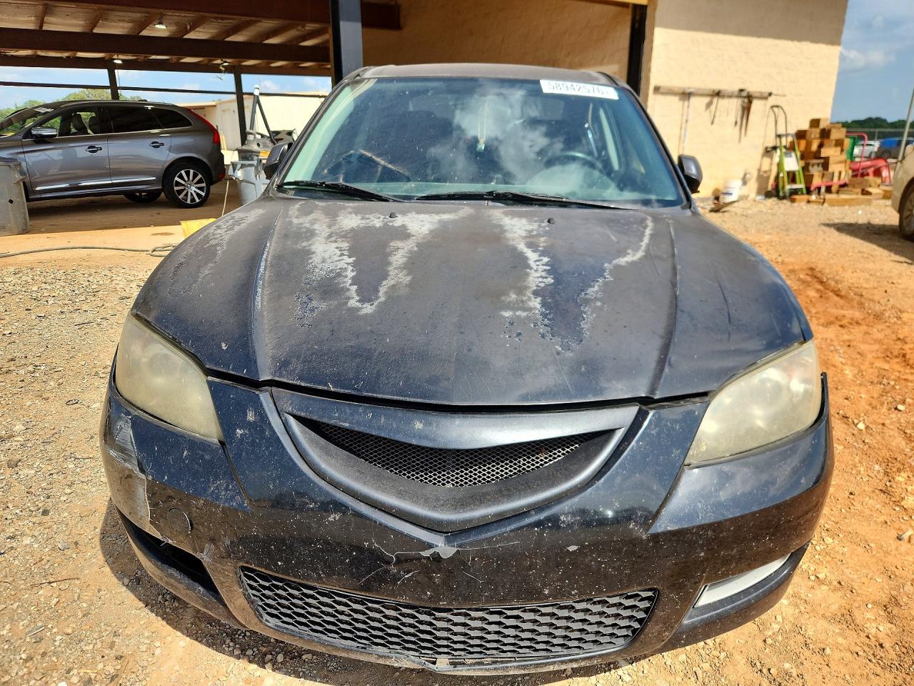 2007 Mazda 3 I Black vin: JM1BK12F371692186