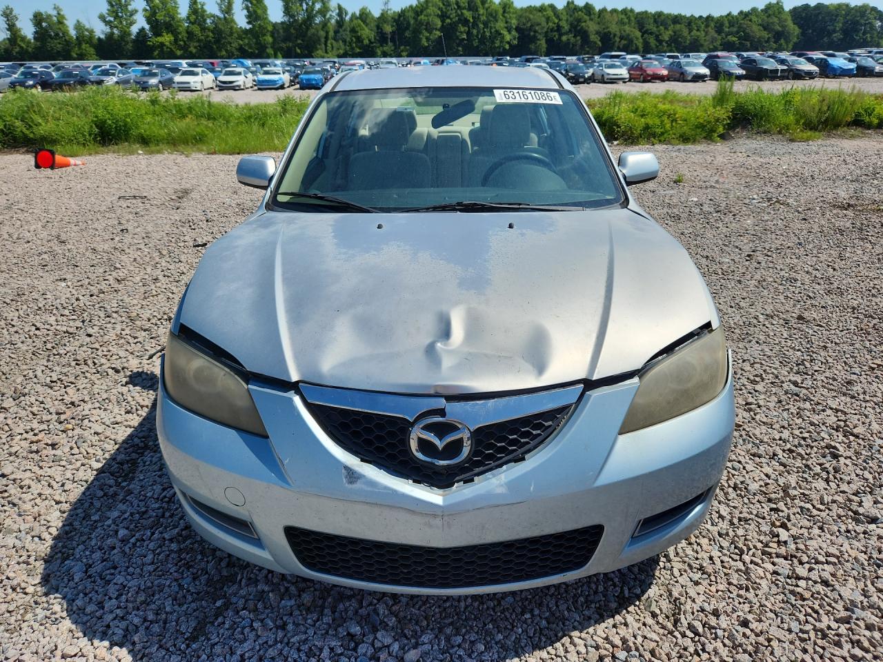 2008 Mazda 3 I Blue vin: JM1BK12F381850513