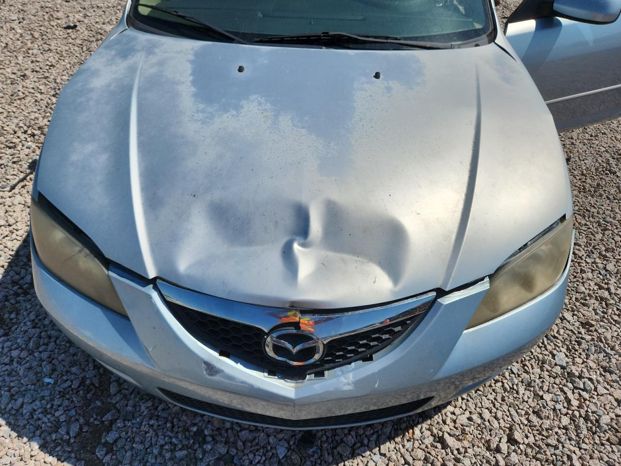 2008 Mazda 3 I Blue vin: JM1BK12F381850513