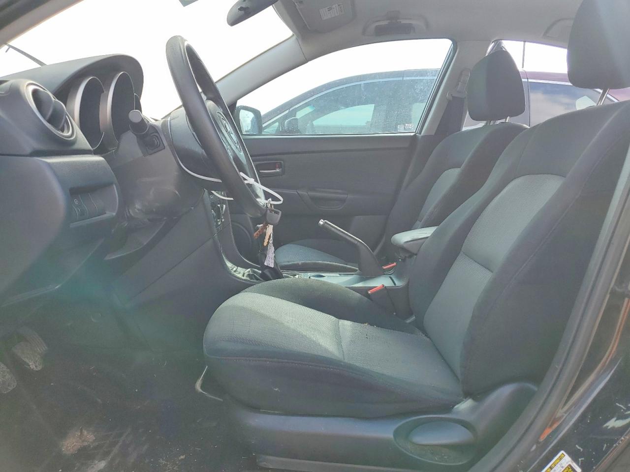2008 Mazda 3 I Угольный vin: JM1BK12F381867294