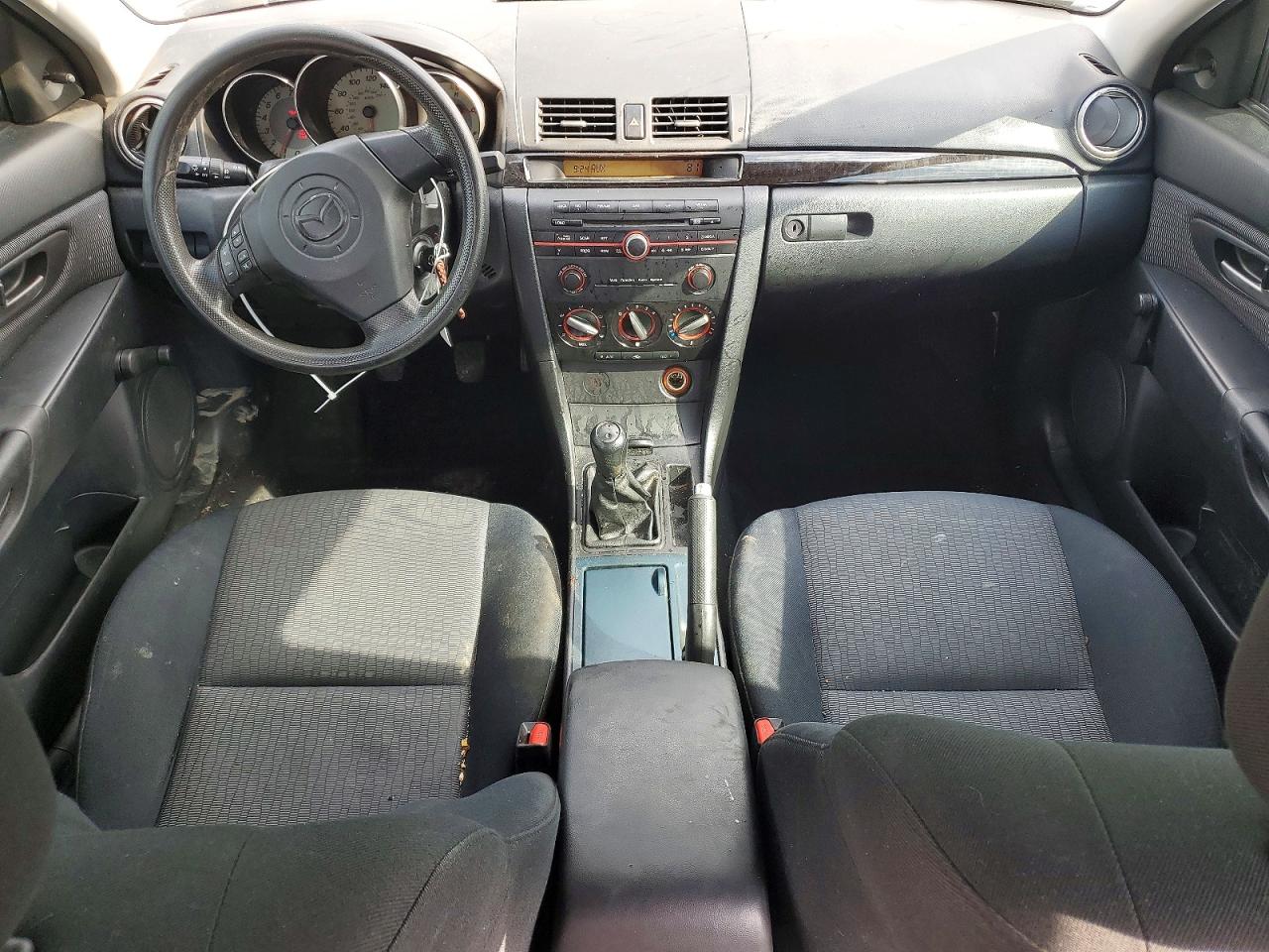 2008 Mazda 3 I Угольный vin: JM1BK12F381867294