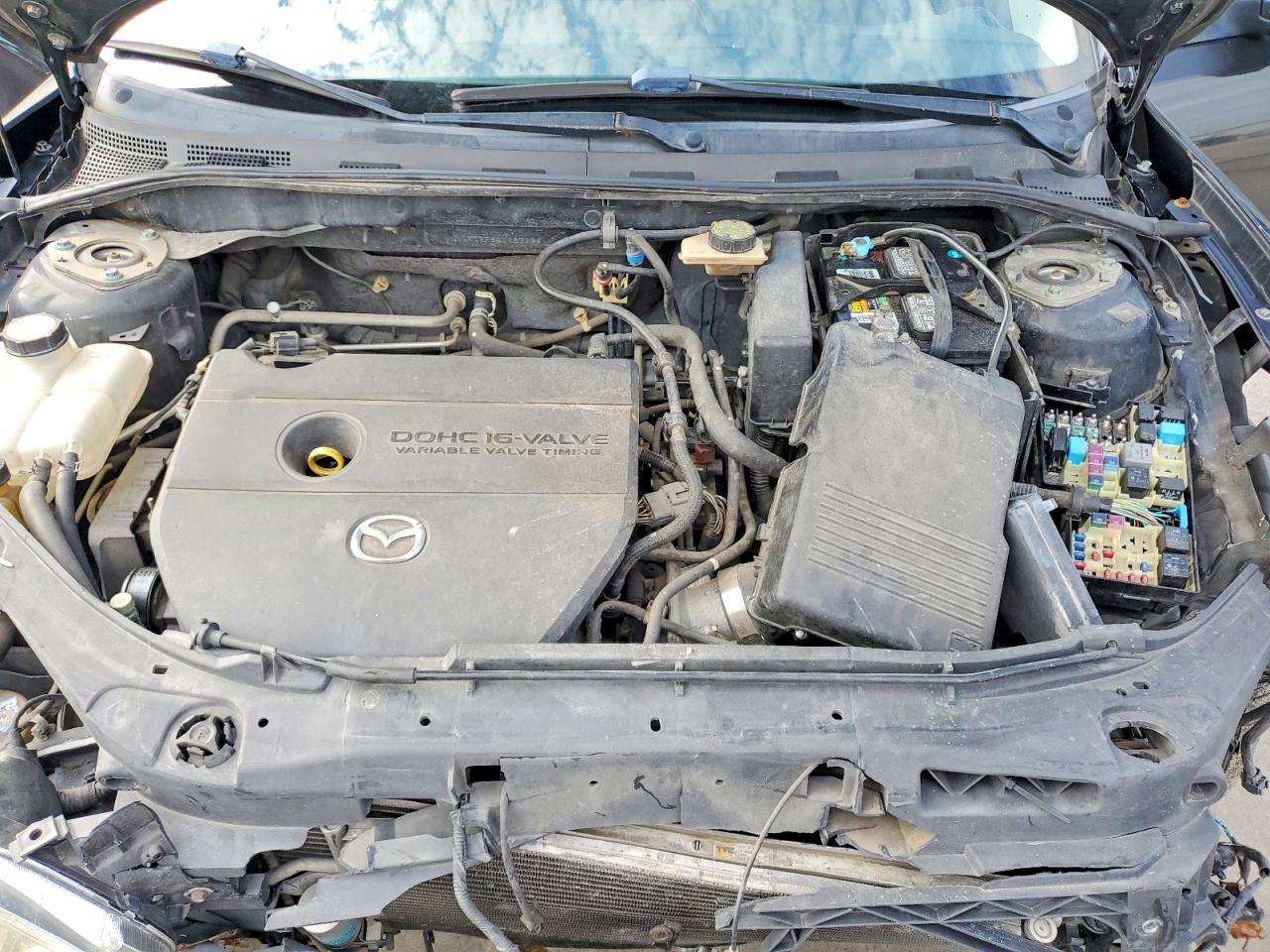 2008 Mazda 3 I Угольный vin: JM1BK12F381867294