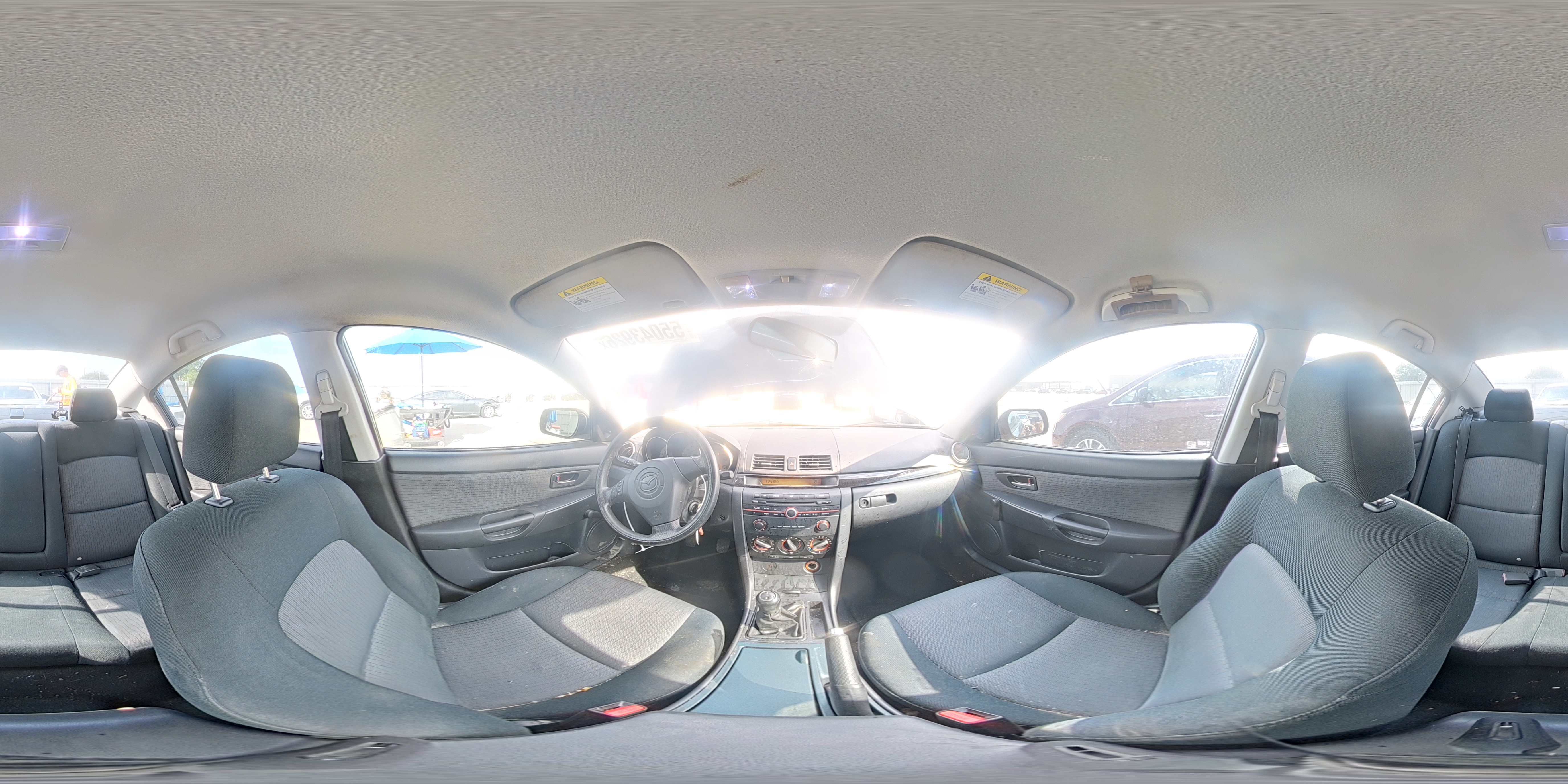2008 Mazda 3 I Угольный vin: JM1BK12F381867294