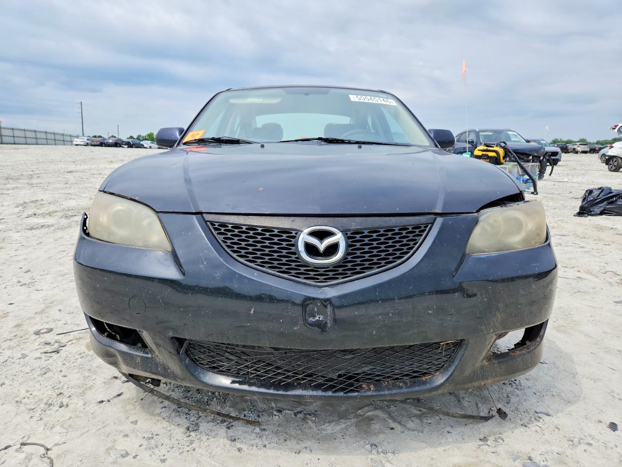 2005 Mazda 3 I Black vin: JM1BK12F451250790
