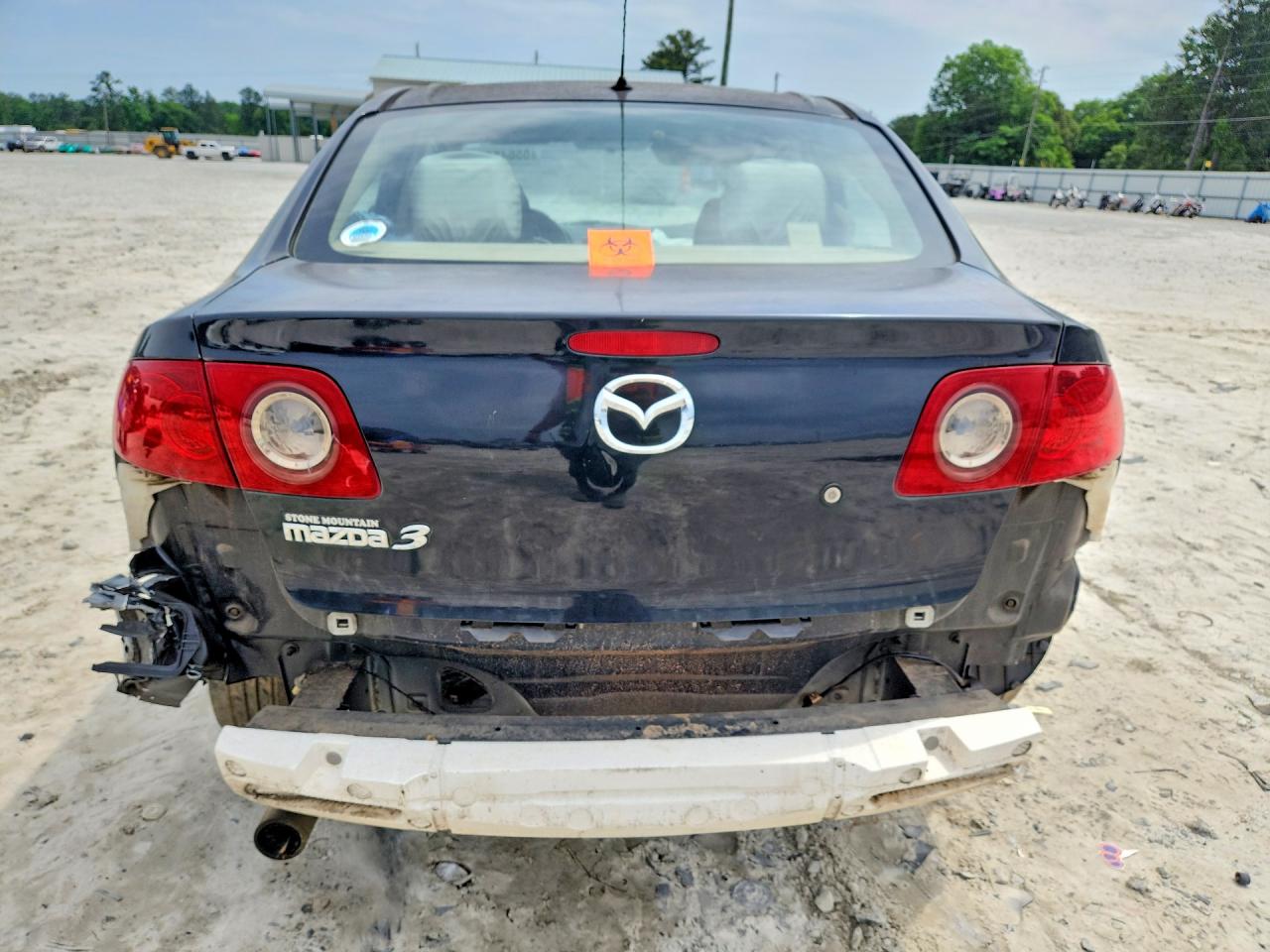 2005 Mazda 3 I Black vin: JM1BK12F451250790