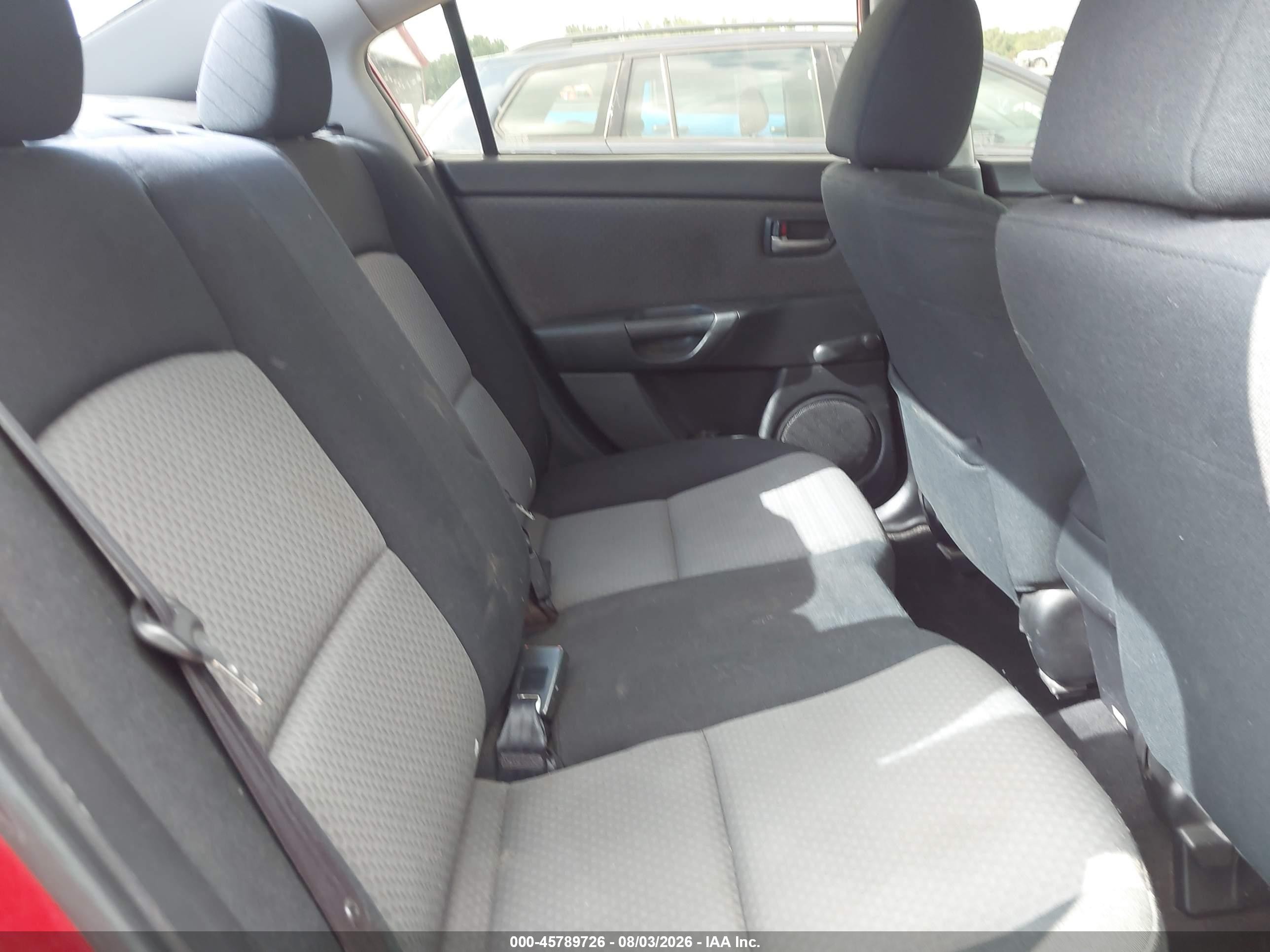 2006 Mazda Mazda3 I Maroon vin: JM1BK12F461416825