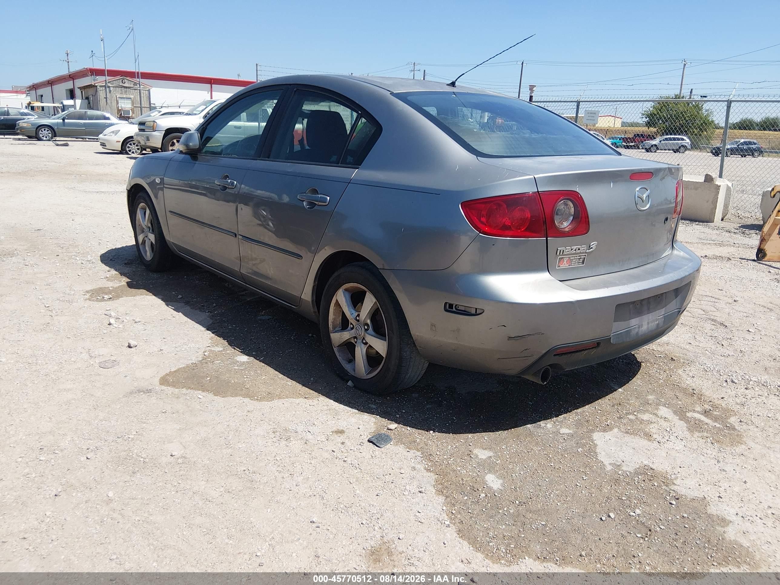 2006 Mazda Mazda3 I Touring Gray vin: JM1BK12F461501115