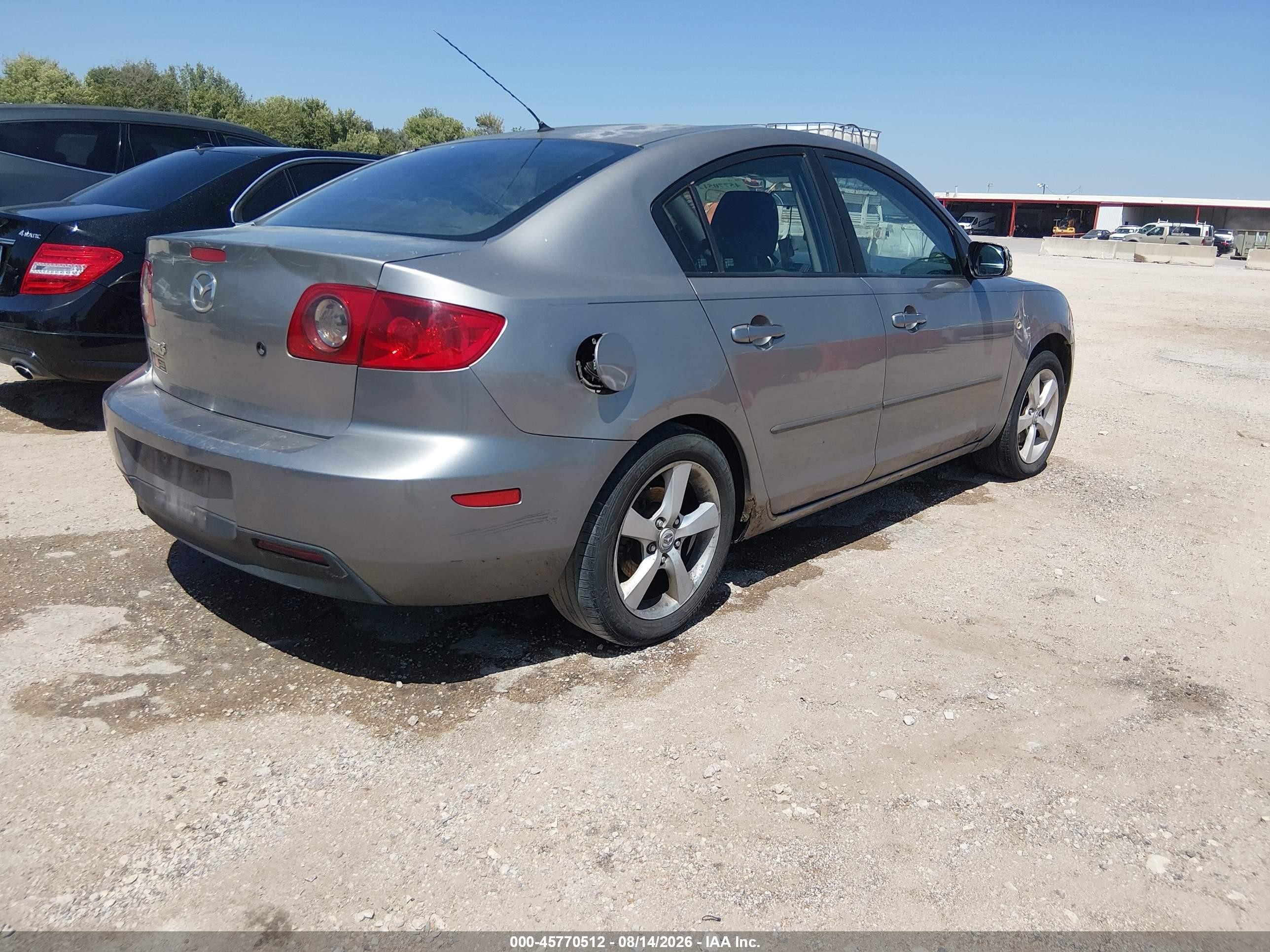 2006 Mazda Mazda3 I Touring Gray vin: JM1BK12F461501115