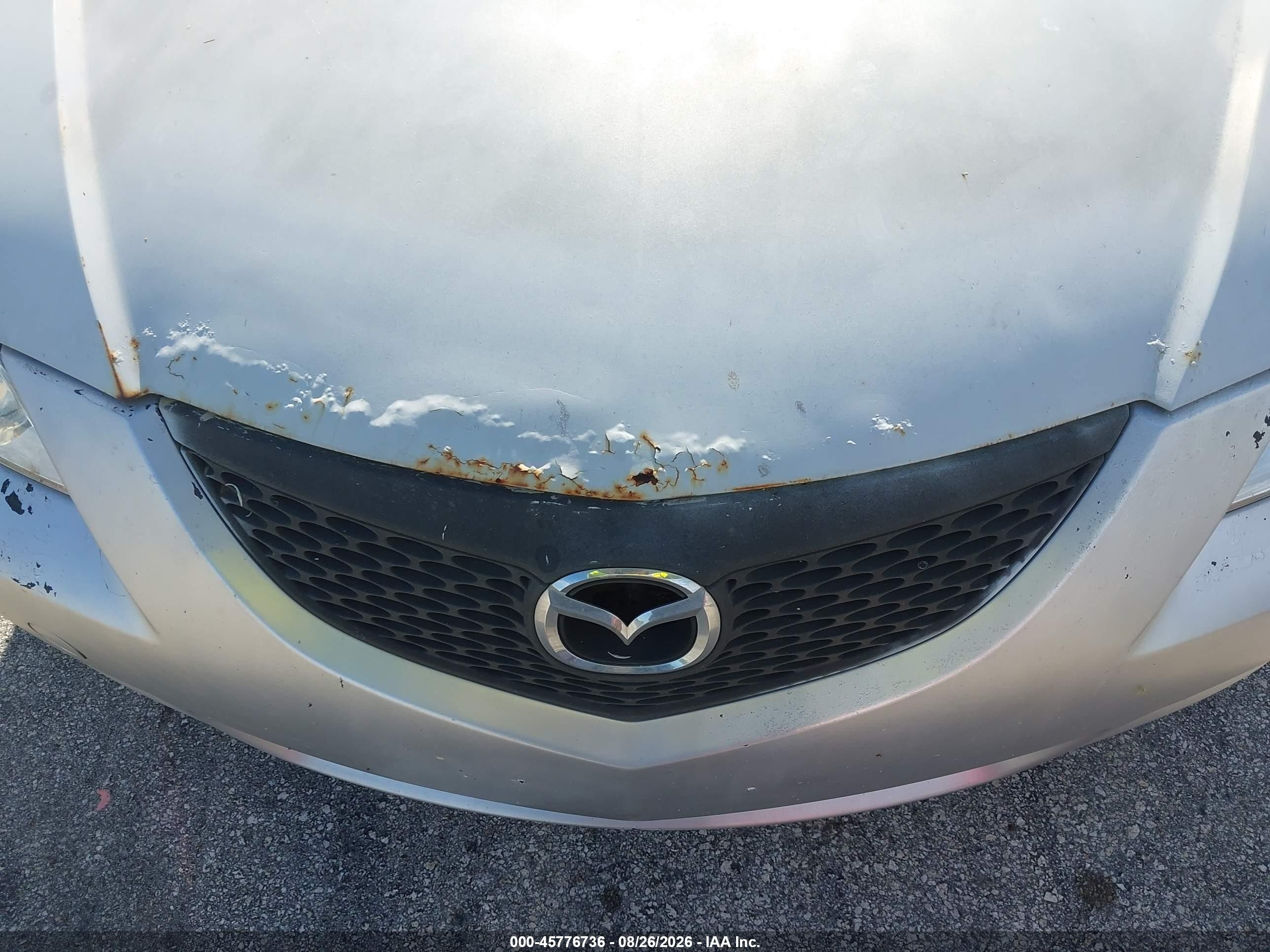 2006 Mazda 3 I Silver vin: JM1BK12F461534924