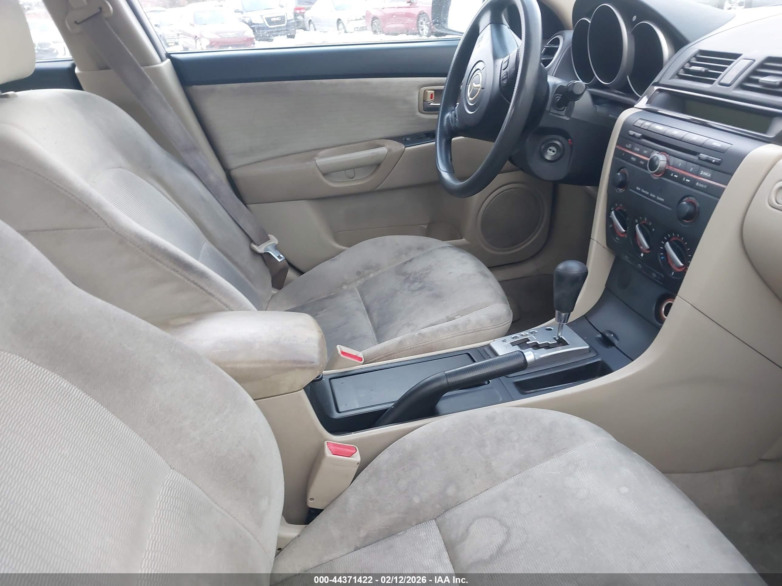 2007 Mazda Mazda3 I Touring Purple vin: JM1BK12F471682525