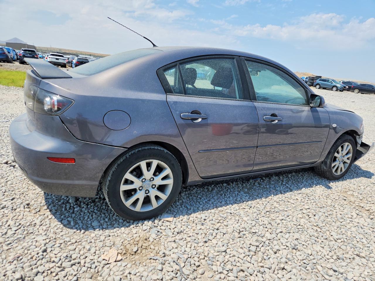 2008 Mazda 3 I Gray vin: JM1BK12F481791939