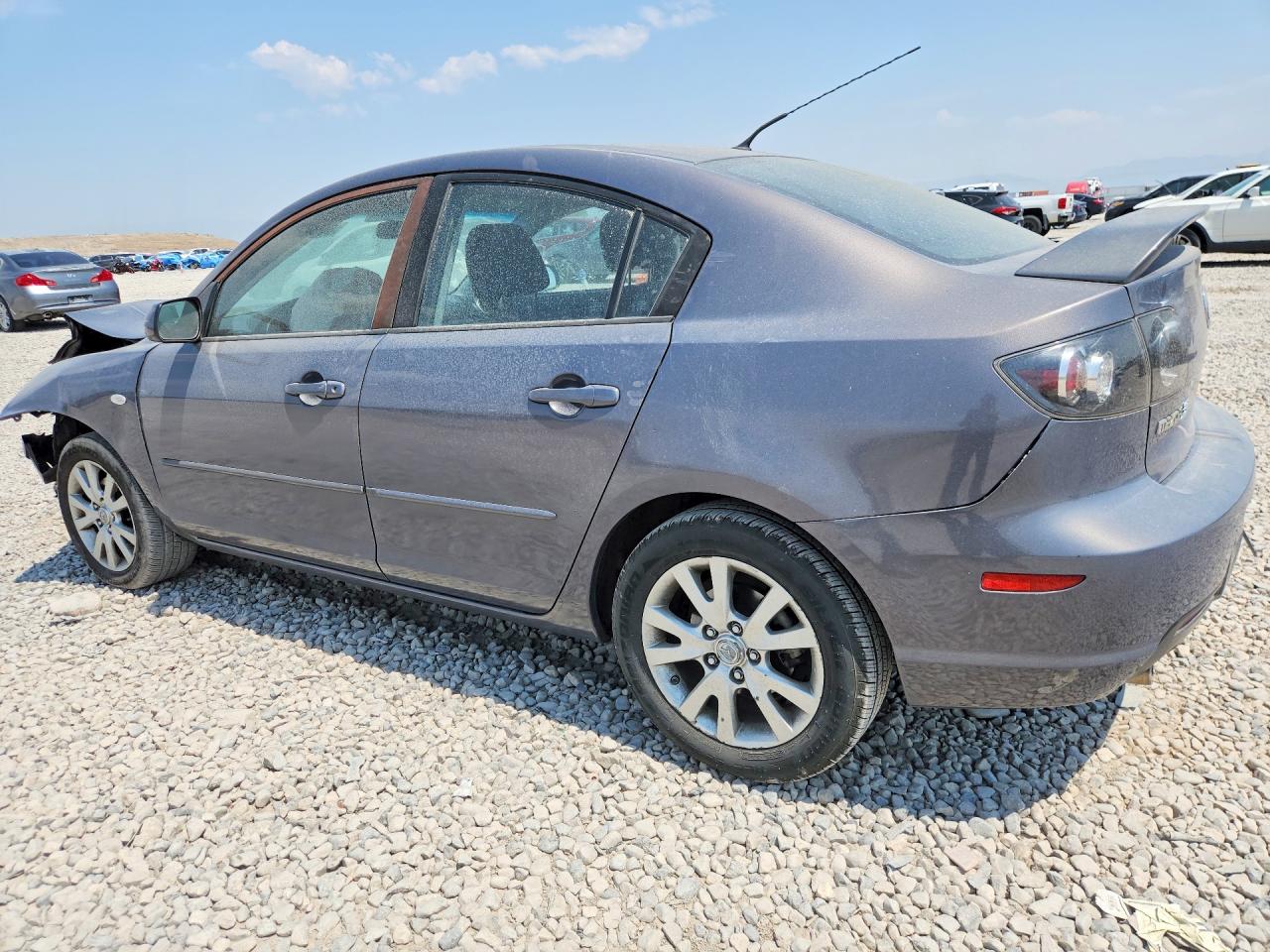 2008 Mazda 3 I Gray vin: JM1BK12F481791939