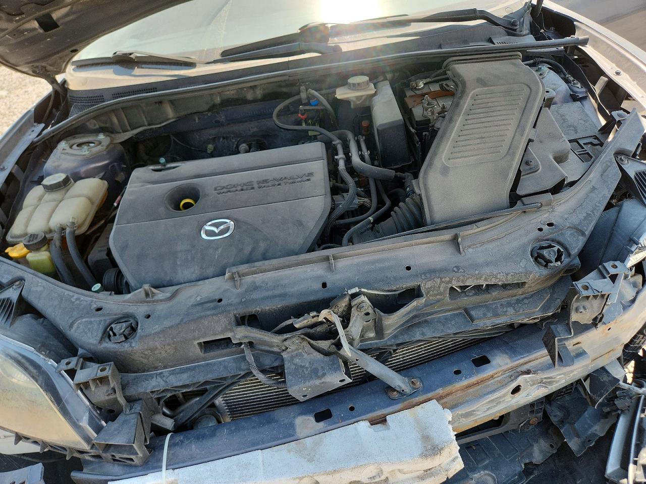 2008 Mazda 3 I Gray vin: JM1BK12F481791939