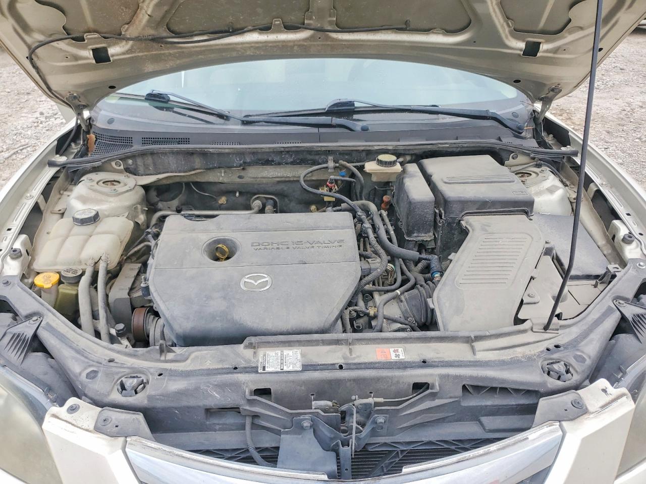 2008 Mazda 3 I Tan vin: JM1BK12F481796235