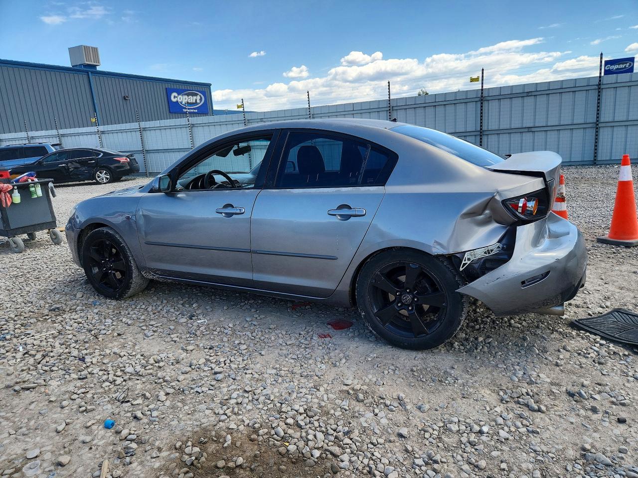 2006 Mazda 3 I Серый vin: JM1BK12F561442687