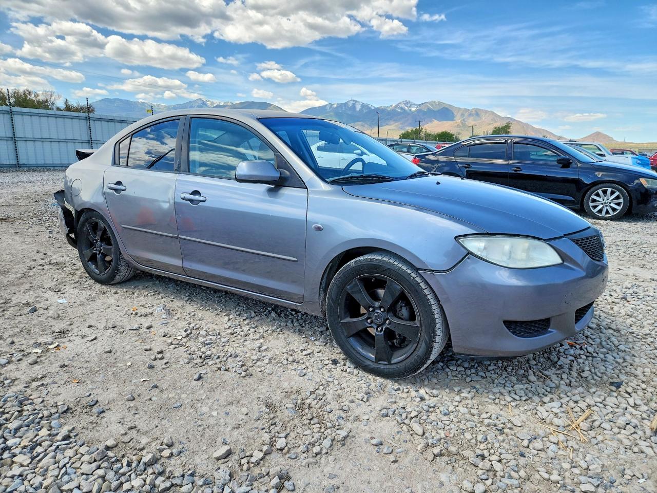 2006 Mazda 3 I Серый vin: JM1BK12F561442687