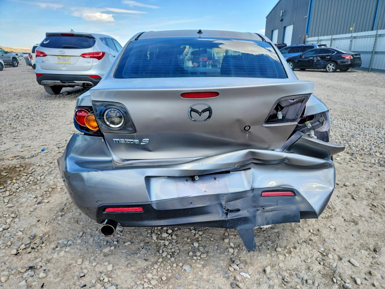 2006 Mazda 3 I Серый vin: JM1BK12F561442687