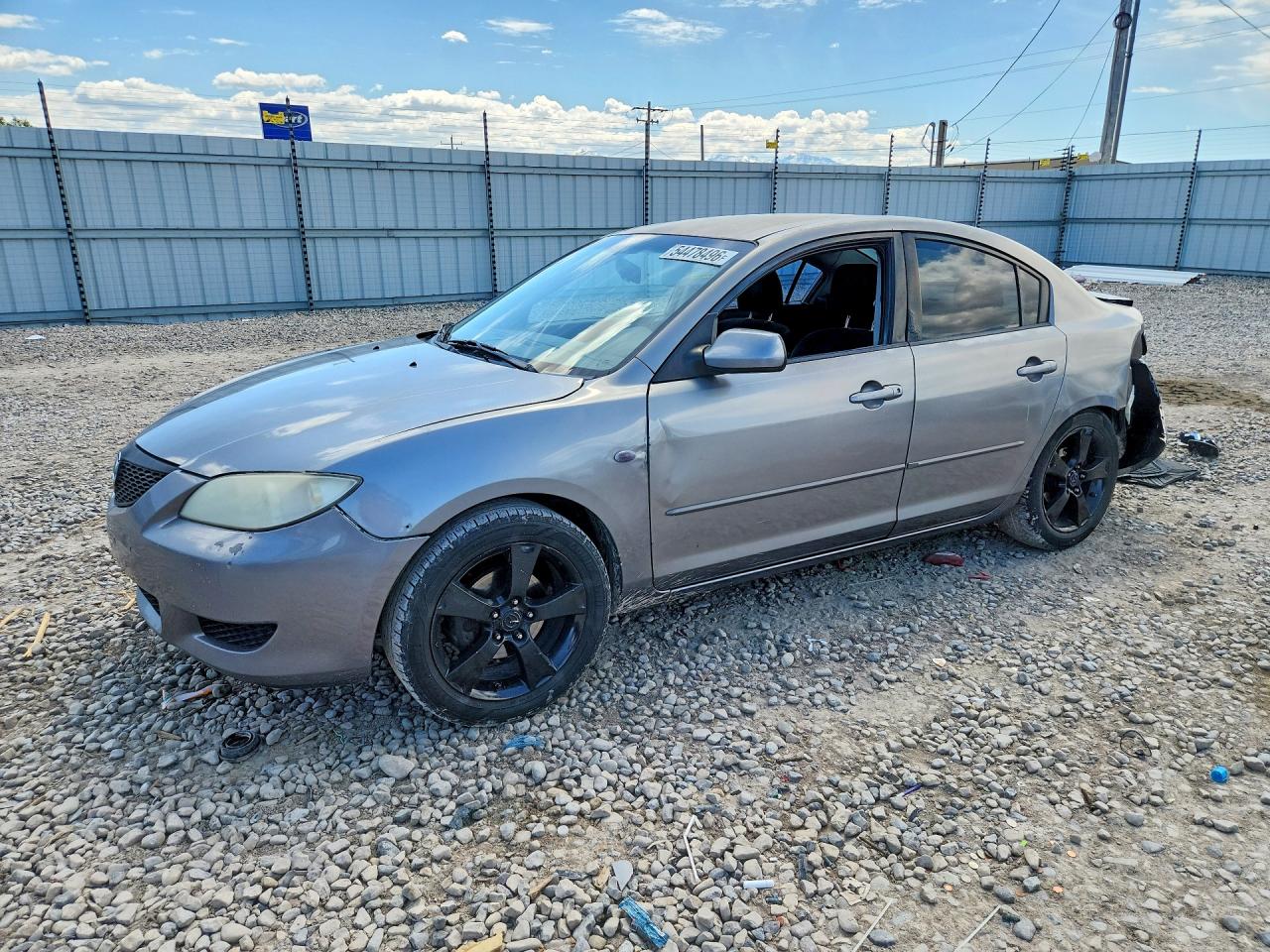 2006 Mazda 3 I Серый vin: JM1BK12F561442687