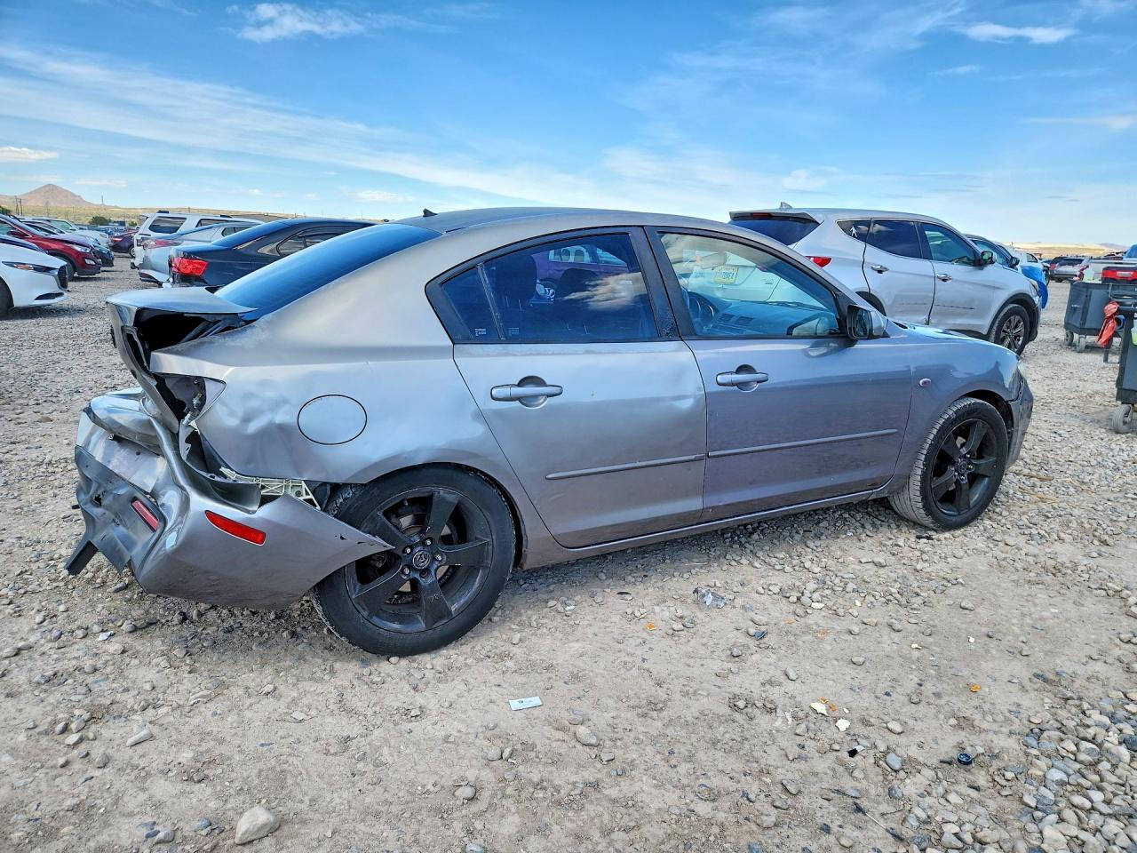 2006 Mazda 3 I Серый vin: JM1BK12F561442687