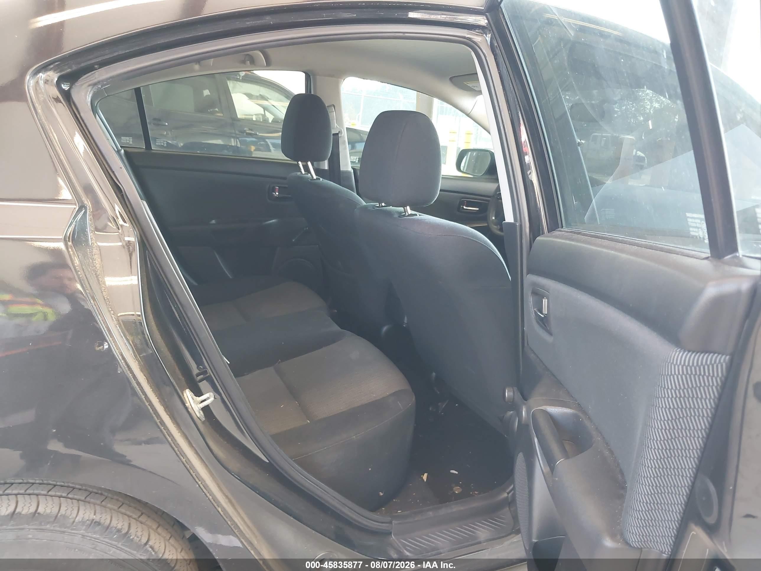 2008 Mazda Mazda3 I Sport Black vin: JM1BK12F581100577