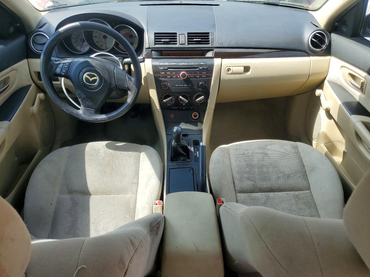 2008 Mazda 3 I Purple vin: JM1BK12F581775264