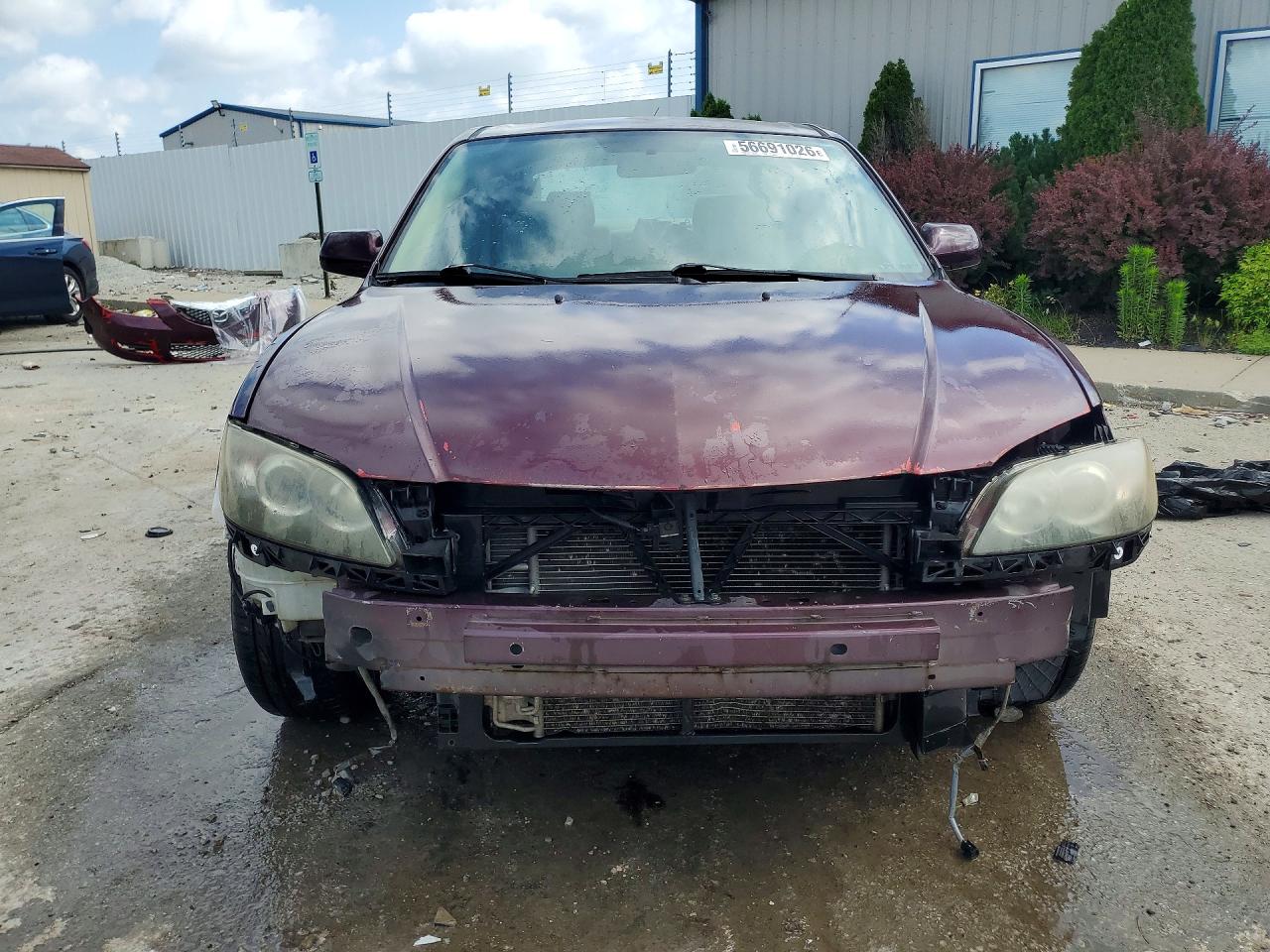 2008 Mazda 3 I Purple vin: JM1BK12F581775264