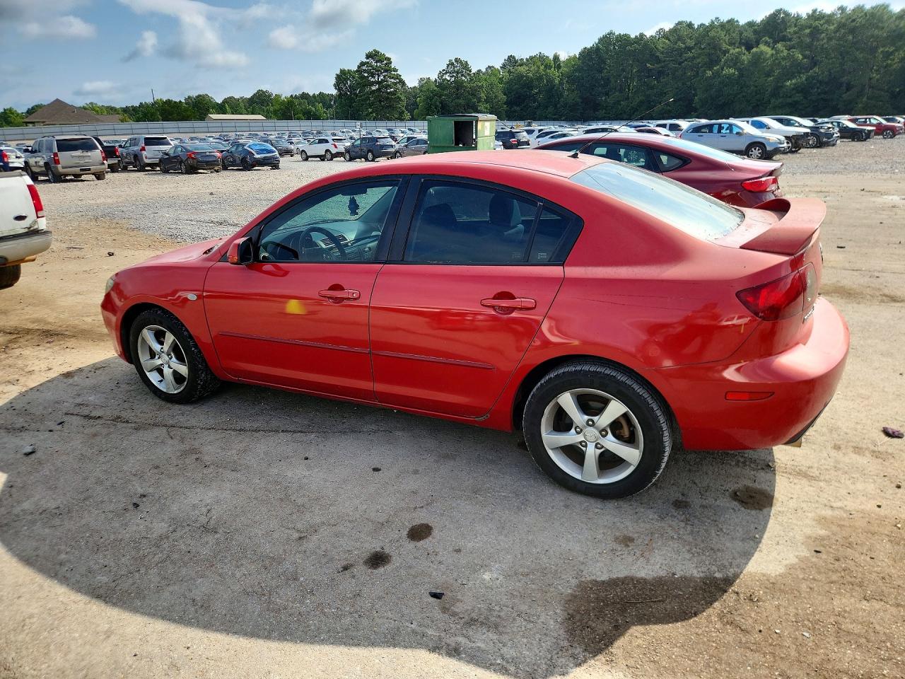 2005 Mazda 3 I Красный vin: JM1BK12F651248281