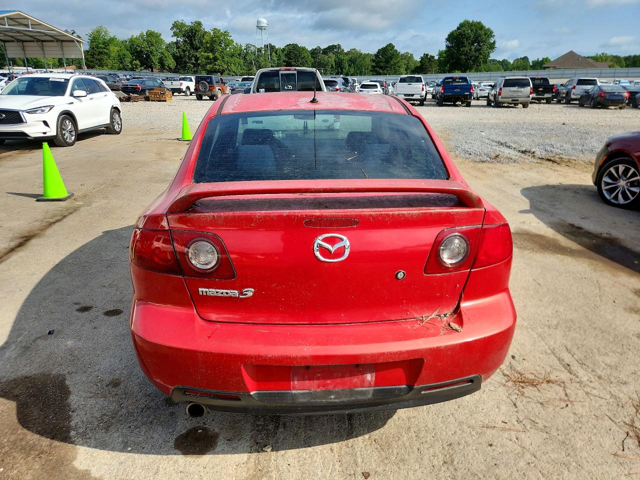 2005 Mazda 3 I Красный vin: JM1BK12F651248281
