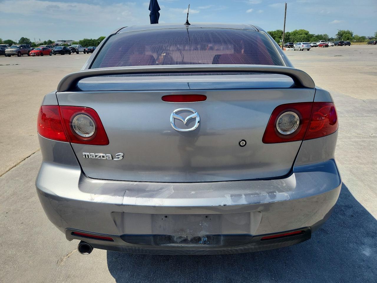 2005 Mazda 3 I Gray vin: JM1BK12F651275562