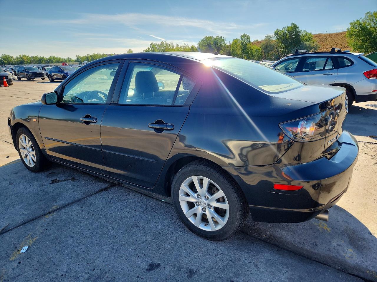 2007 Mazda 3 I Black vin: JM1BK12F671627705