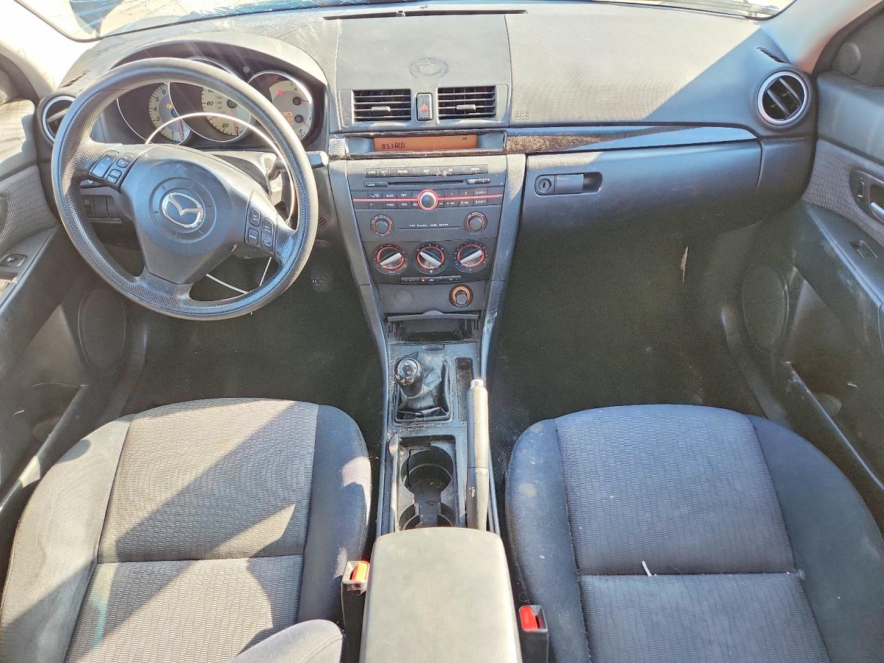 2007 Mazda 3 I Black vin: JM1BK12F671627705