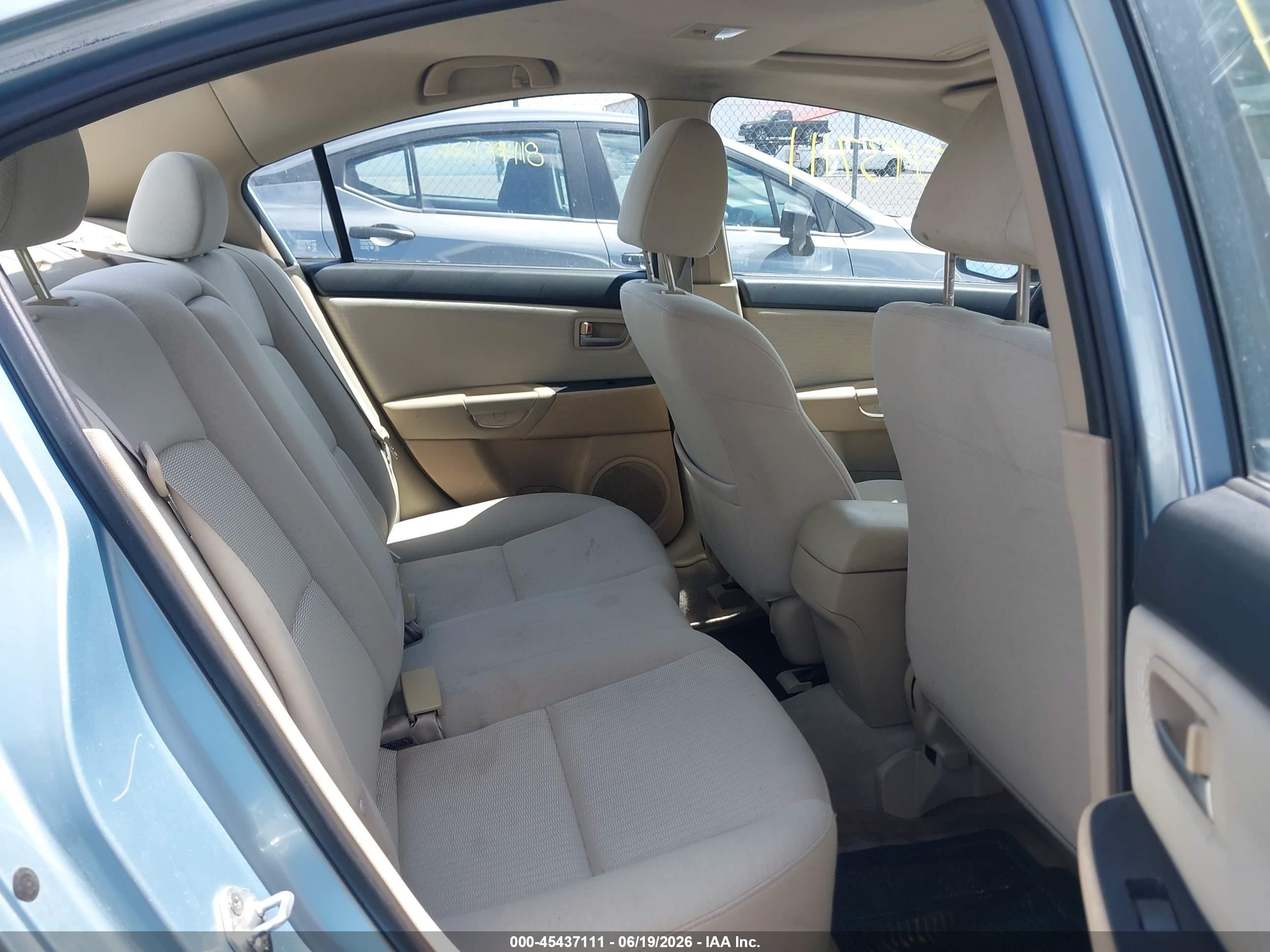 2007 Mazda Mazda3 I Light Blue vin: JM1BK12F671671221