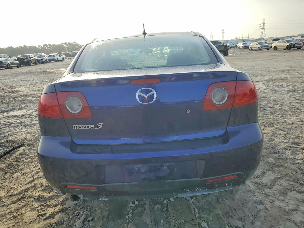 2006 Mazda 3 I Blue vin: JM1BK12F761400683