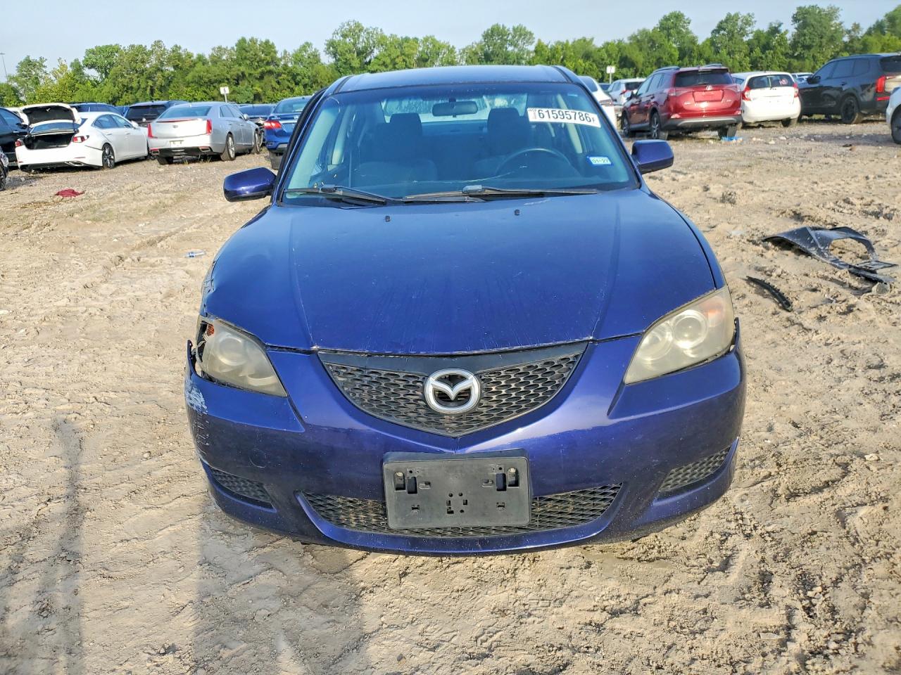 2006 Mazda 3 I Blue vin: JM1BK12F761400683