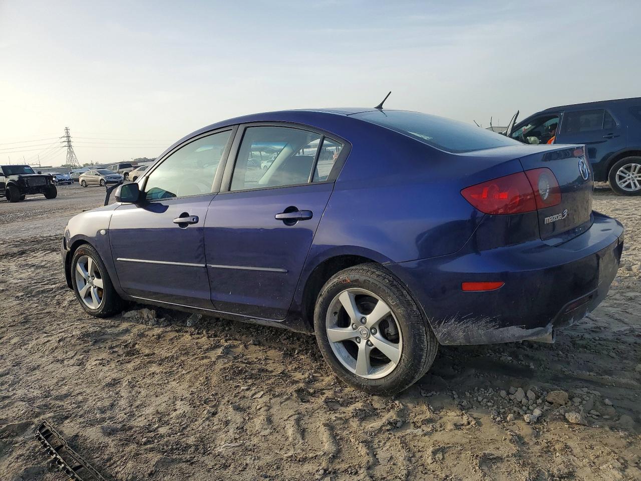 2006 Mazda 3 I Blue vin: JM1BK12F761400683